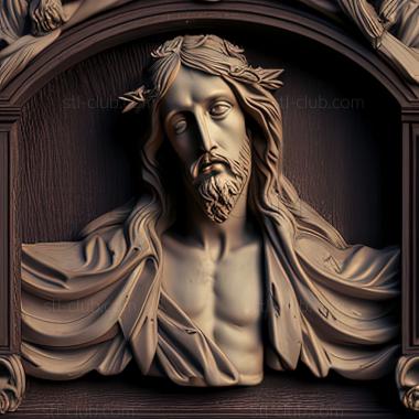 3D model st jesus (STL)